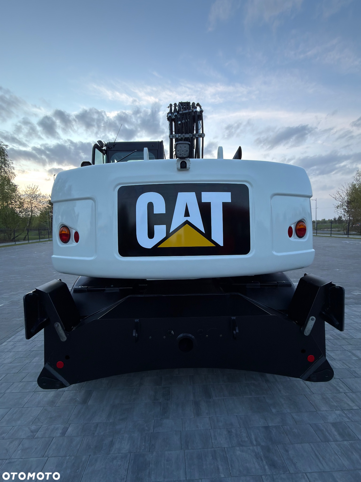 Caterpillar M315D rototilt8