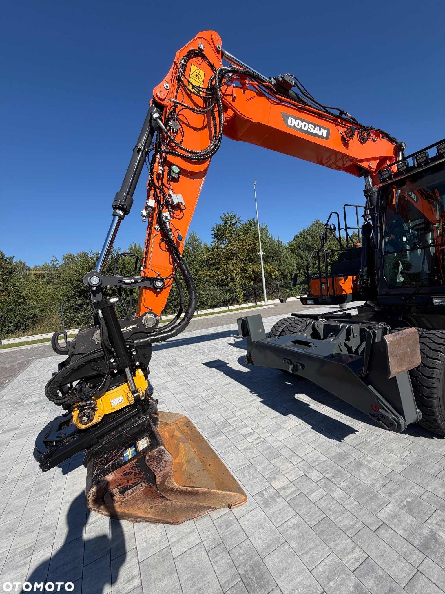 Doosan DX160W-5 | 2017r|rototilt ze szczypcami |7600MTG |GPS 2D|